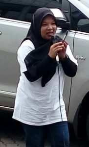 ANI BERTA, Sekjen IWATA, Indonesian Woman IT Awareness (foto Sitti Rabiah)