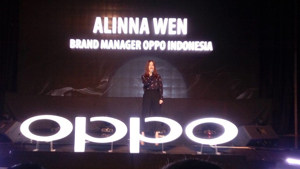 Alinna Wen, Brand Manager Oppo Indonesia (foto Bunda Sitti Rabiah)